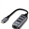 LETLEX USB C Hub with RJ45 and USB 3.0-2