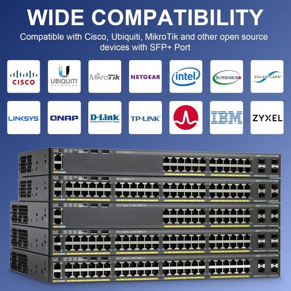 SFP+ Cable FLYPROFiber Ethernet Cat 6a-5