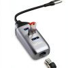 LETLEX USB C Hub with RJ45 and USB 3.0-1