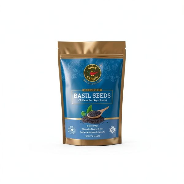 Sweet Basil Seeds Premium Edible Quality Vegan Gluten Free-1