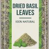 Soeos Sweet Basil Leaf 5 Ounce Dried Herbs for Cooking-0