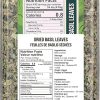 Soeos Sweet Basil Leaf 5 Ounce Dried Herbs for Cooking-1