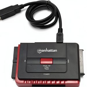 Manhattan USB Hub Laptop Connectivity-0