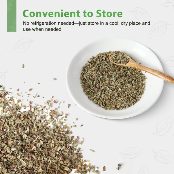 Soeos Sweet Basil Leaf 5 Ounce Dried Herbs for Cooking-4
