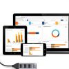 LETLEX USB C Hub with RJ45 and USB 3.0-4
