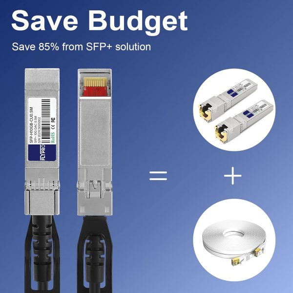 SFP+ Cable FLYPROFiber Ethernet Cat 6a-2