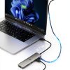 USB C Hub oditton 7-in-1 4K HDMI 100W PD Grey-1