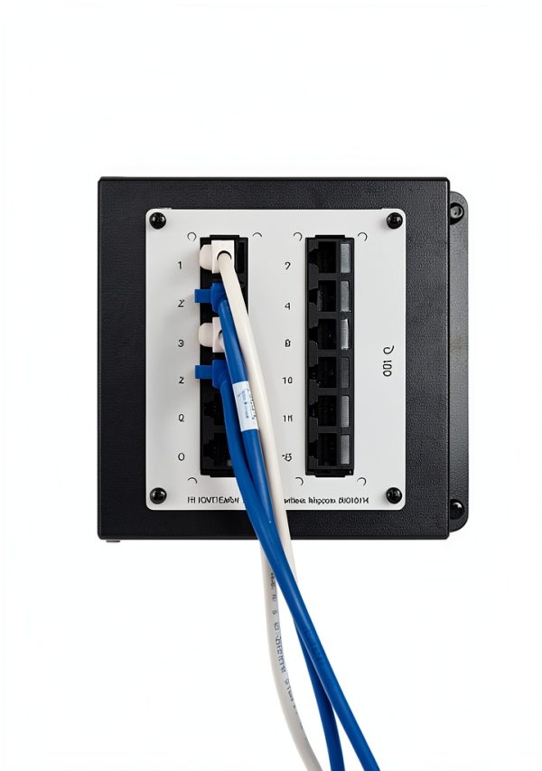 Legrand On-Q 12 Port Cat 5e Network Interface Module-5