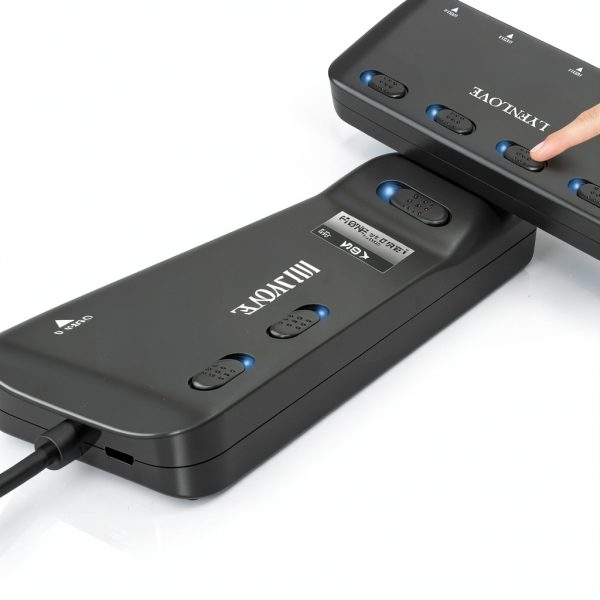 LYFNLOVE USB 3.0 Hub 4 Port with USB C Adapter-3