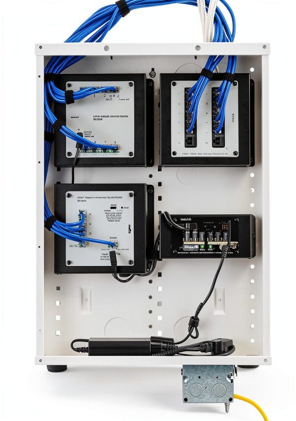 Legrand On-Q 12 Port Cat 5e Network Interface Module-2