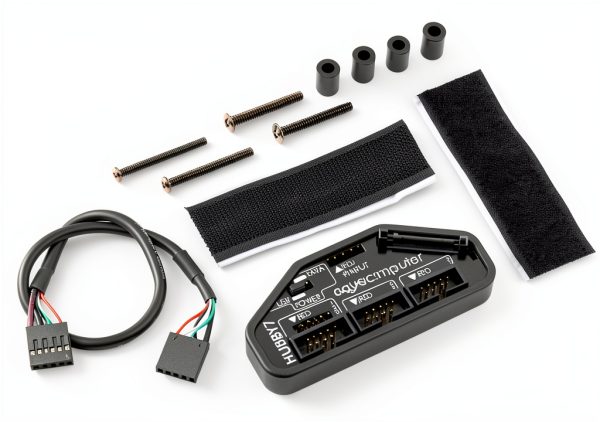 Aquacomputer 7-Port Internal USB 2.0 Hub with Power Monitoring Black-1