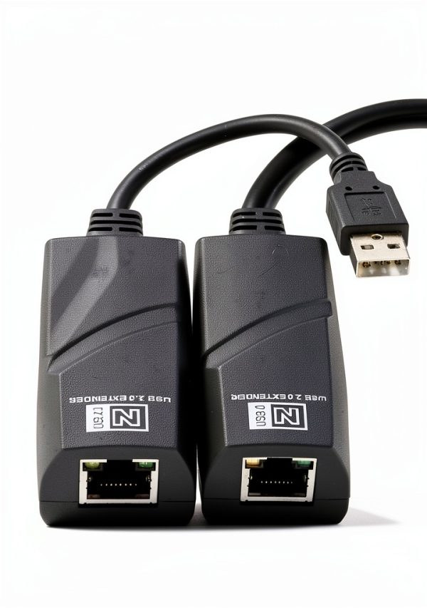 E-SDS USB2.0 Extender 196ft for Electronics-5