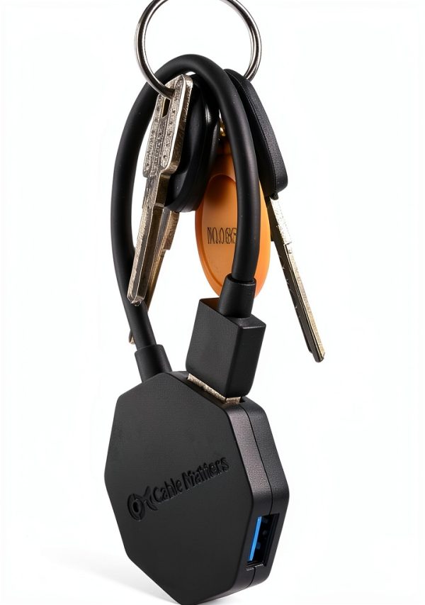 Cable Matters Ultra-Mini 4-Port USB 3.0 Hub Model 202045-BLK Black-5
