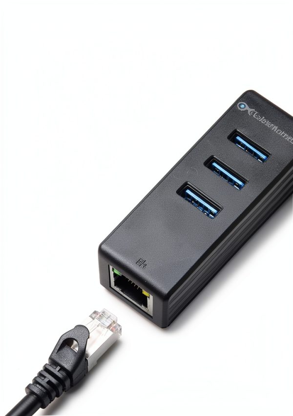 USB 3.0 Hub Ethernet Adapter Cable Matters-5