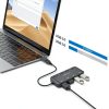 LYFNLOVE USB 3.0 Hub 4 Port with USB C Adapter-1