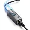 uni USB 3.0 Ethernet Adapter Grey-1