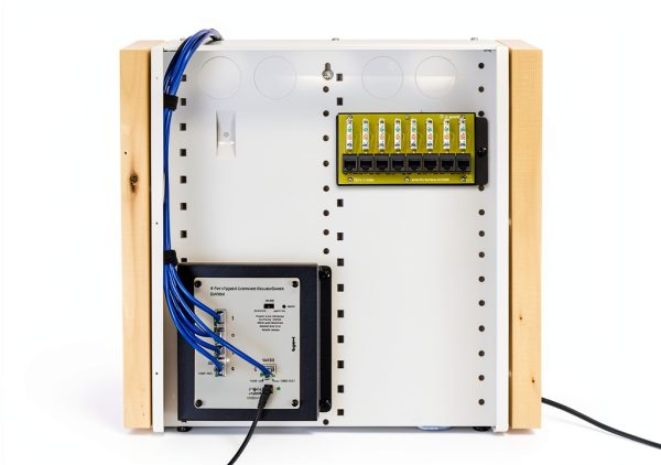 Legrand On-Q 8 Port Cat6 Interface Module UL Listed Steel Housing-3