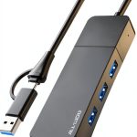 USB C to Ethernet Adapter with 3 USB 3.0 Ports – ALL LUCKY 1‑Pack-0