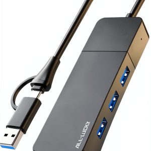 USB C to Ethernet Adapter with 3 USB 3.0 Ports – ALL LUCKY 1‑Pack-0