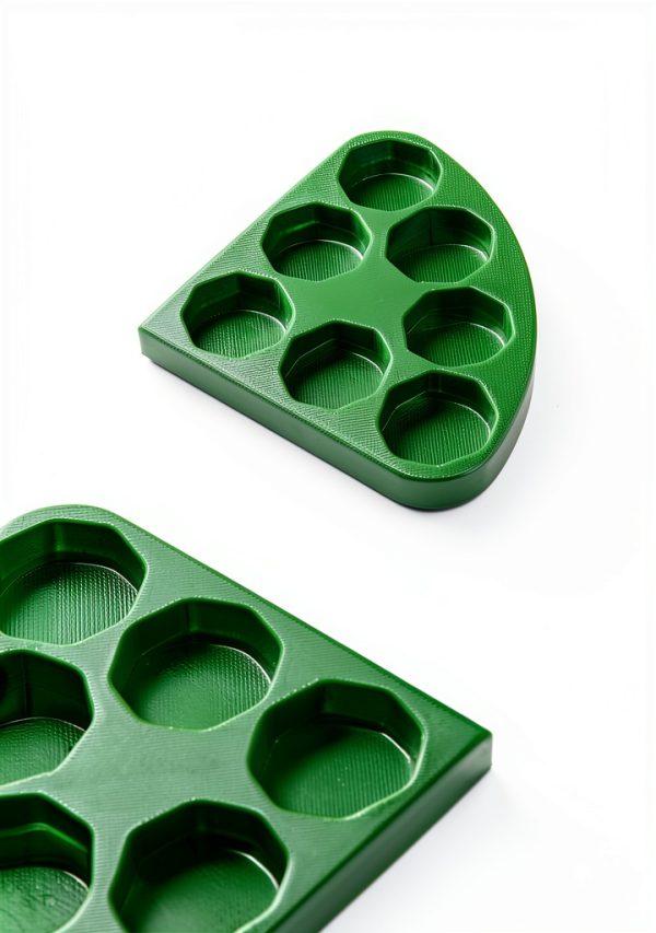 Hermit Crab Food Bowl HERPDEN 2pcs Corner Design 7-Compartment Bowl-6