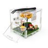 Jumping Spider Feeding Dish Set Julang Magnetic Water Bowl & Tongs-5