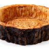 Reptile Water and Food Bowls CalPalmy 2 Pack Small Natural Tree Trunk-6