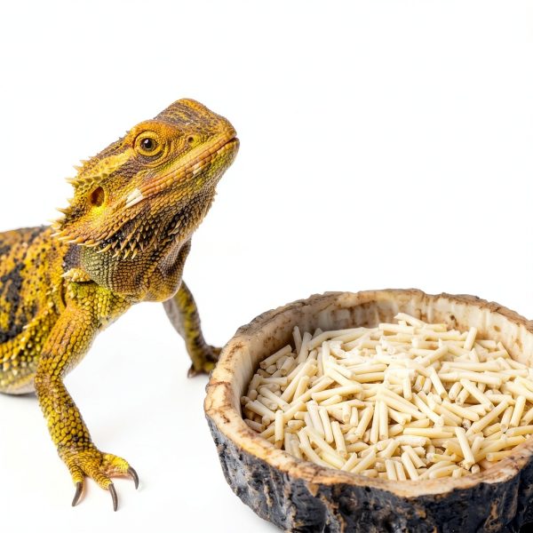 Reptile Water and Food Bowls CalPalmy 2 Pack Small Natural Tree Trunk-1