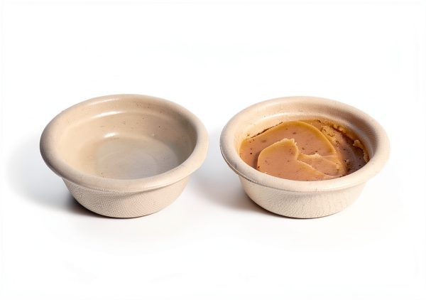 Paper Gecko Feeding Cups Reptiles Food and Water Bowls Feeder 0.5oz Small Cup Feeding Ledge Replacement Cups for Crested Gecko Lizards Spiders,100Pack-1