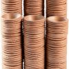 Paper Gecko Feeding Cups Reptiles Food and Water Bowls Feeder 0.5oz Small Cup Feeding Ledge Replacement Cups for Crested Gecko Lizards Spiders,100Pack-0