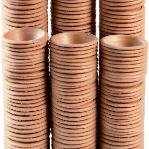 Paper Gecko Feeding Cups Reptiles Food and Water Bowls Feeder 0.5oz Small Cup Feeding Ledge Replacement Cups for Crested Gecko Lizards Spiders,100Pack-0