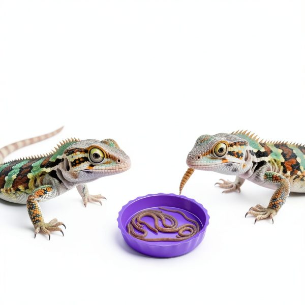 Crested Gecko Bowl Thinp Silicone Set of 6 Colors-6