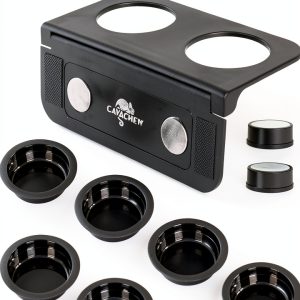 Magnetic Gecko Feeding Ledge CAVACHEW ABS Foldable Bowl with 6 Cups-0