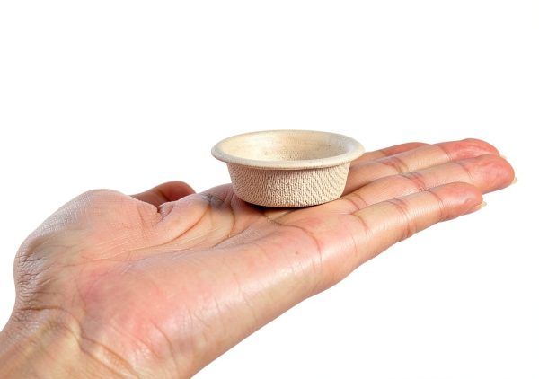 Paper Gecko Feeding Cups Reptiles Food and Water Bowls Feeder 0.5oz Small Cup Feeding Ledge Replacement Cups for Crested Gecko Lizards Spiders,100Pack-4