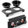 Magnetic Gecko Feeding Ledge CAVACHEW ABS Foldable Bowl with 6 Cups-3