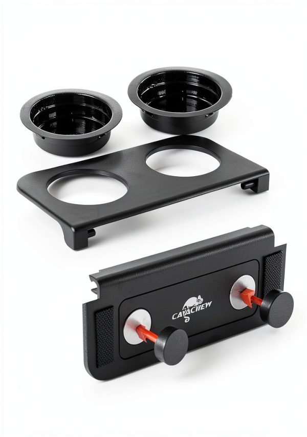 Magnetic Gecko Feeding Ledge CAVACHEW ABS Foldable Bowl with 6 Cups-3