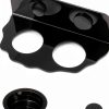 REPTI ZOO Magnetic Gecko Feeding Ledge, Acrylic Aboreal Feeding Ledge with 6PCS Cups, Strong Magnetic Reptile Ledge Gecko Food Ledge-6