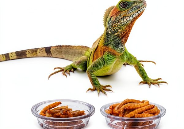 Gecko Food and Water Cups 500pcs Small Plastic Feeder by EBOOT 0.5oz-3