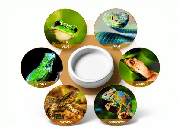 Reptile Food Dish Bowl, Worm Water Dish Small (2.75in) Lizard Gecko Ceramic Pet Bowl, Mealworms Bowls for Leopard Bearded Dragon Chameleon Hermit Crab Dubia Cricket Anti-Escape Superworm Feeder 2 Pack-5