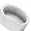 Reptile Food Dish Bowl, Worm Water Dish Small (2.75in) Lizard Gecko Ceramic Pet Bowl, Mealworms Bowls for Leopard Bearded Dragon Chameleon Hermit Crab Dubia Cricket Anti-Escape Superworm Feeder 2 Pack-1
