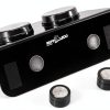 REPTI ZOO Magnetic Gecko Feeding Ledge, Acrylic Aboreal Feeding Ledge with 6PCS Cups, Strong Magnetic Reptile Ledge Gecko Food Ledge-3