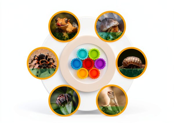 Crested Gecko Bowl 7 Pack – Eudimysx Silicone Dish-5